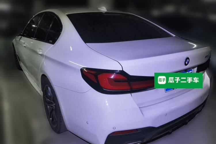 Used BMW 5 Series 2021 525i M Sport Package Rear Left 45 Deg