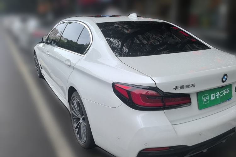 Used BMW 5 Series 2021 Facelifted 530Li Leading Edition M Sport Package Rear Left 45 Deg