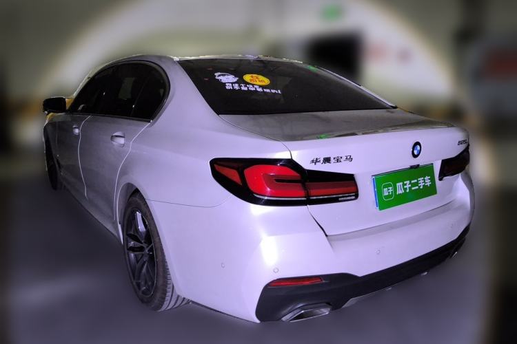 Used BMW 5 Series 2021 525Li M Sport Package Rear Left 45 Deg