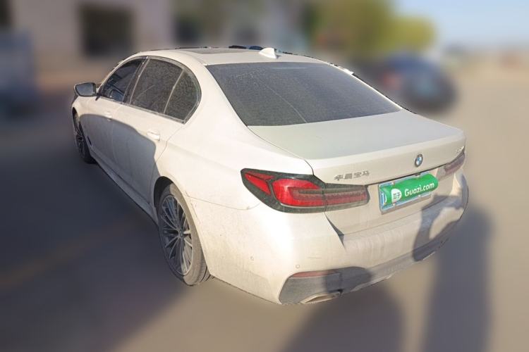 Used BMW 5 Series 2021 530Li Leading Model M Sport Package Rear Left 45 Deg