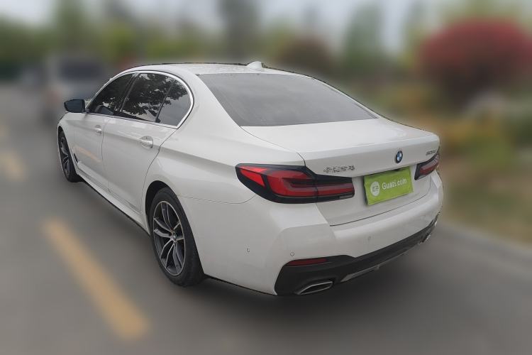Used BMW 5 Series 2021 525Li M Sport Package Rear Left 45 Deg