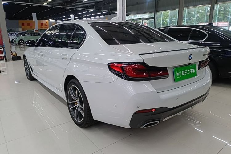 Used BMW 5 Series 2021 525Li M Sport Package Rear Left 45 Deg