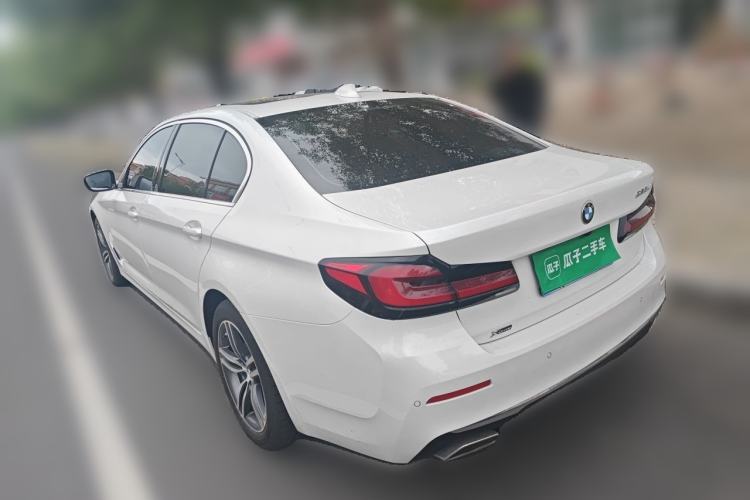 Used BMW 5 Series 2021 Updated 530Li xDrive Luxury Package Rear Left 45 Deg