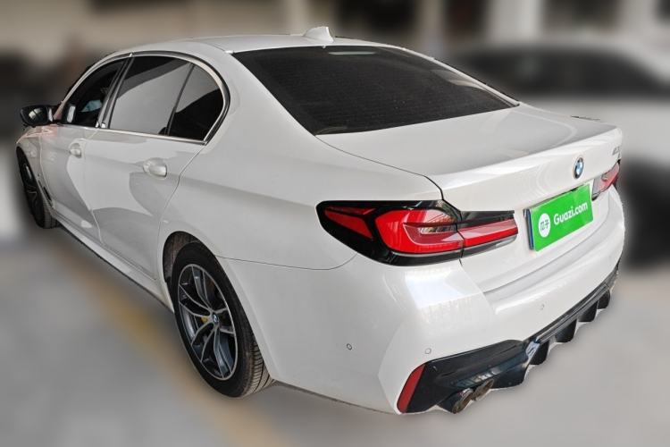 Used BMW 5 Series 2021 Facelifted 525Li M Sport Package Rear Left 45 Deg