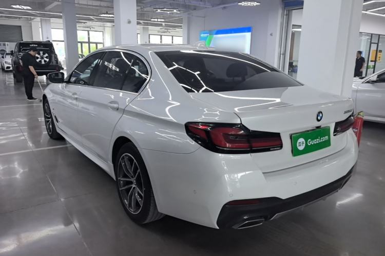 Used BMW 5 Series 2021 Facelifted 525Li M Sport Package Rear Left 45 Deg