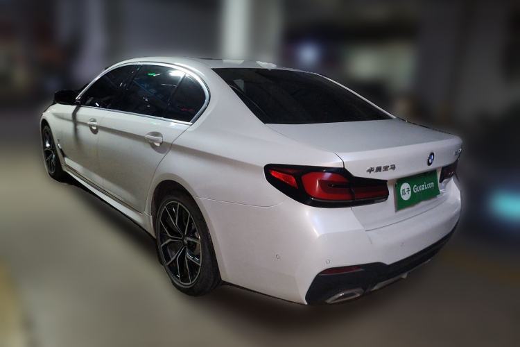 Used BMW 5 Series 2021 Restyled 530Li Luxury Edition M Sport Package Rear Left 45 Deg