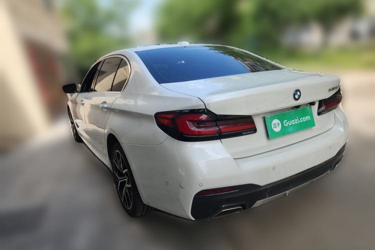 Used BMW 5 Series 2021 Restyled 530Li Luxury Edition M Sport Package Rear Left 45 Deg