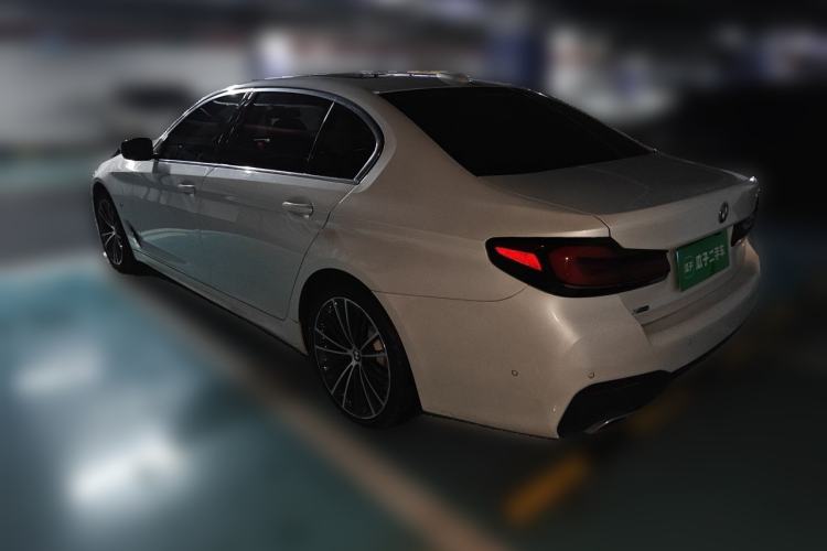 Used BMW 5 Series 2021 530Li xDrive Luxury Package Rear Left 45 Deg