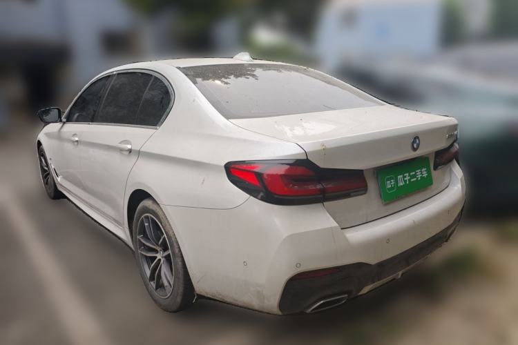 Used BMW 5 Series 2021 525Li M Sport Package Rear Left 45 Deg