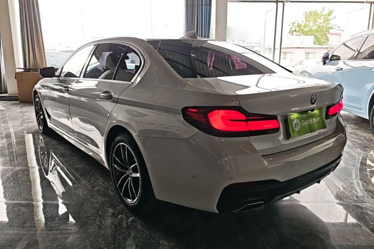Used BMW 5 Series 2021 Facelifted 525Li M Sport Package Rear Left 45 Deg