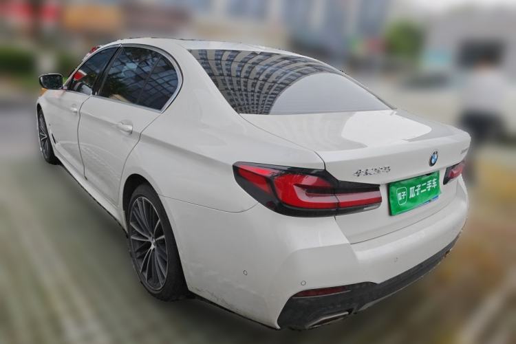 Used BMW 5 Series 2021 Facelifted 530Li Leading Edition M Sport Package Rear Left 45 Deg
