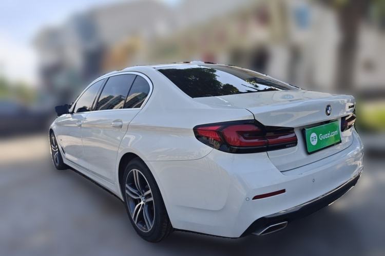 Used BMW 5 Series 2021 Restyled 530Li Leading Edition Luxury Package Rear Left 45 Deg