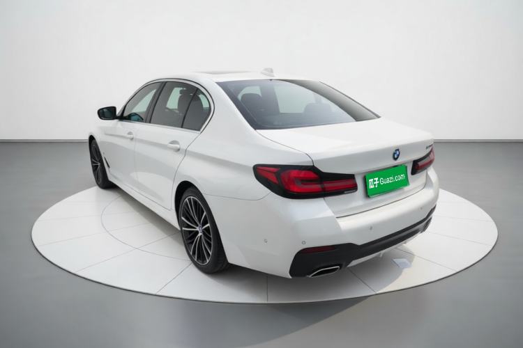 Used BMW 5 Series 2021 530Li Leading Model M Sport Package Rear Left 45 Deg