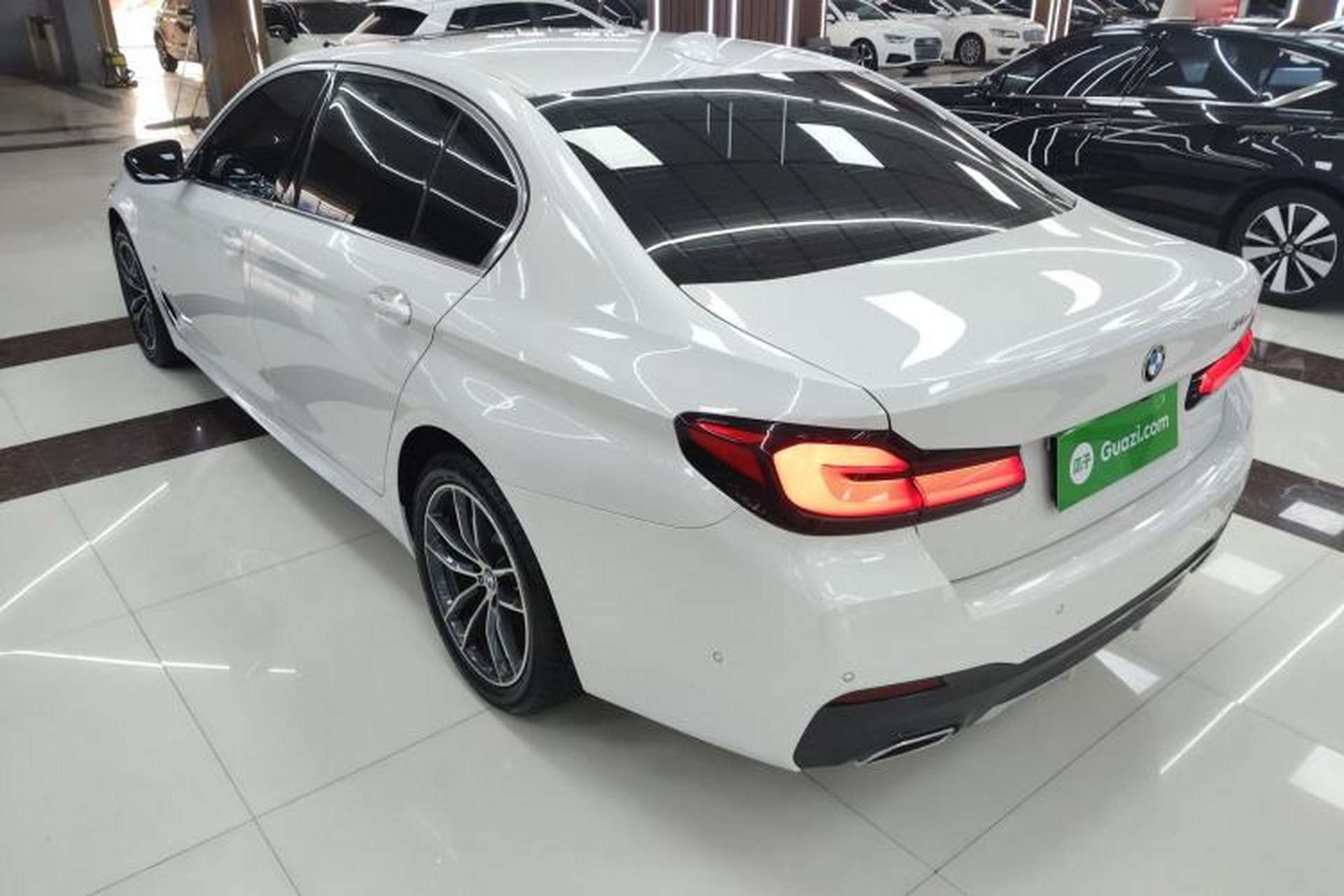 Used BMW 5 Series 2021 525Li M Sport Package Rear Left 45 Deg