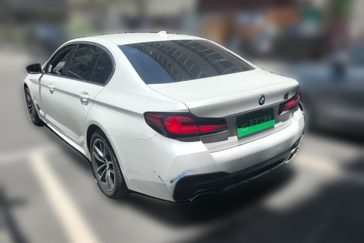 Used BMW 5 Series 2021 Facelifted 525Li M Sport Package Rear Left 45 Deg