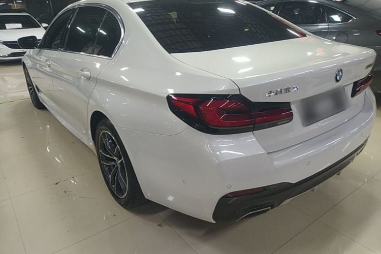 Used BMW 5 Series 2021 525Li M Sport Package Rear Left 45 Deg