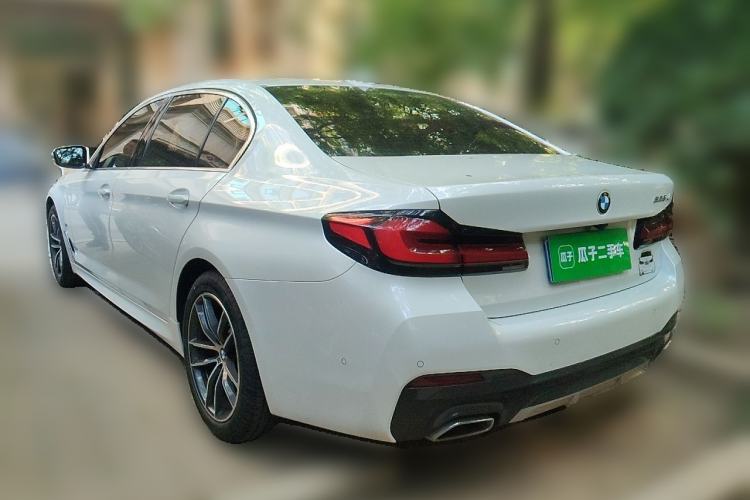 Used BMW 5 Series 2021 525Li M Sport Package Rear Left 45 Deg