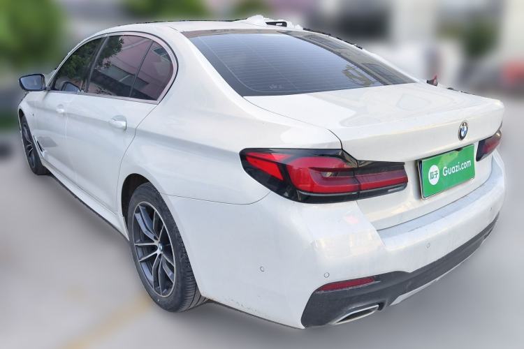 Used BMW 5 Series 2021 525Li M Sport Package Rear Left 45 Deg