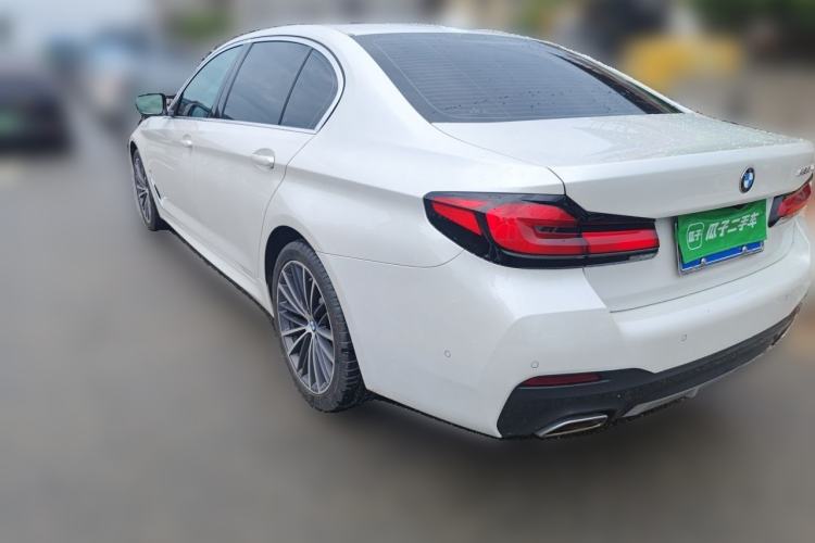 Used BMW 5 Series 2021 530Li Leading Model M Sport Package Rear Left 45 Deg