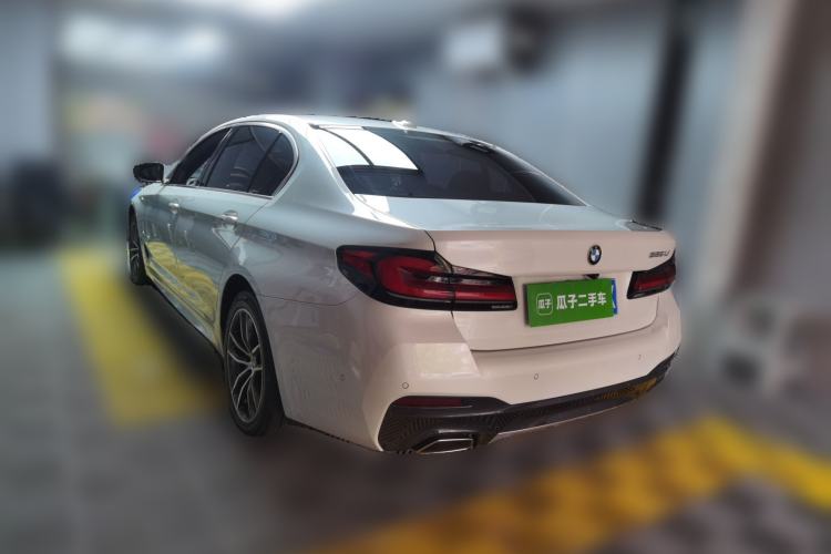 Used BMW 5 Series 2021 Facelifted 525Li M Sport Package Rear Left 45 Deg