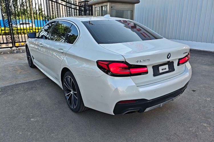 Used BMW 5 Series 2021 Facelifted 530Li Leading Edition M Sport Package Rear Left 45 Deg