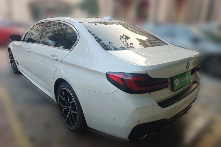 Used BMW 5 Series 2021 530Li Luxury Edition M Sport Package Rear Left 45 Deg