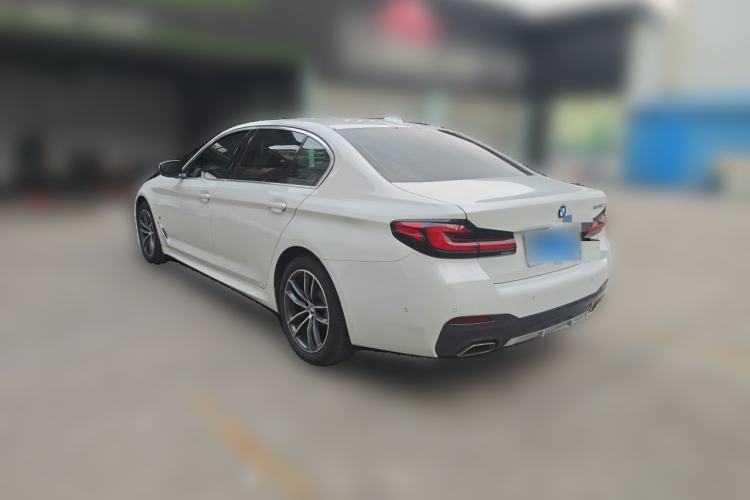Used BMW 5 Series 2021 Facelifted 525Li M Sport Package Rear Left 45 Deg