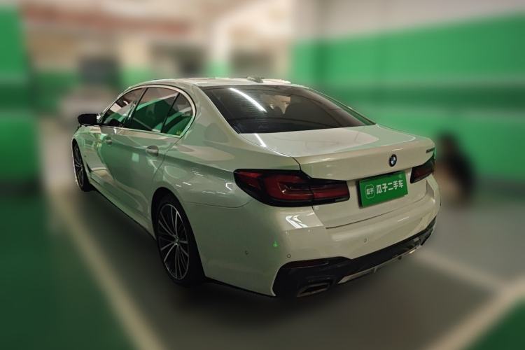 Used BMW 5 Series 2021 Facelifted 530Li Leading Edition M Sport Package Rear Left 45 Deg