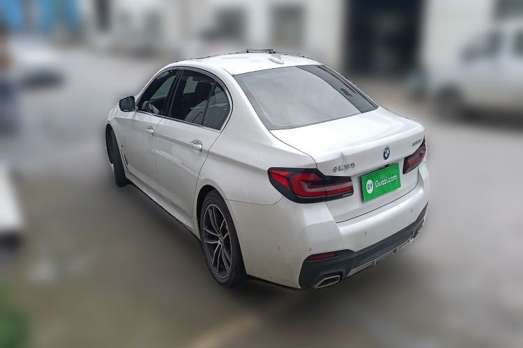 Used BMW 5 Series 2021 530Li Leading Luxury Package Rear Left 45 Deg