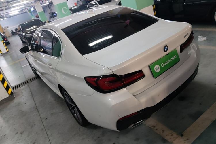 Used BMW 5 Series 2021 525Li M Sport Package Rear Left 45 Deg