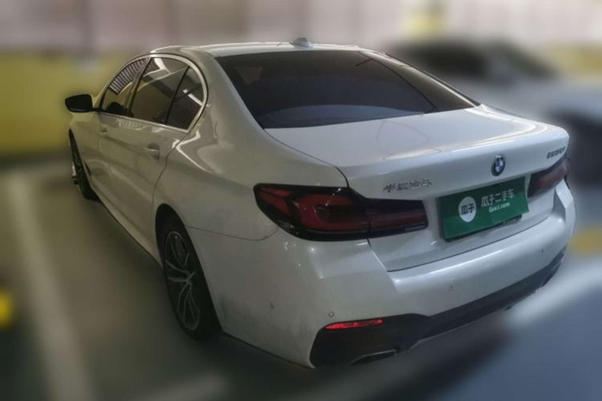 Used BMW 5 Series 2021 Facelifted 525Li M Sport Package Rear Left 45 Deg