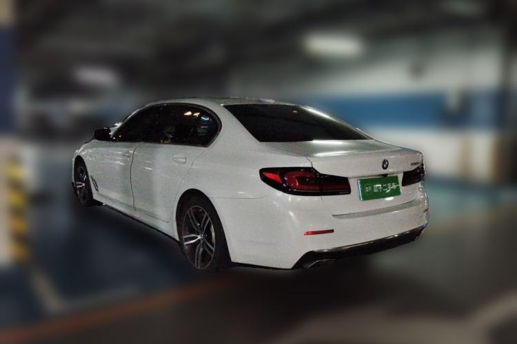 Used BMW 5 Series 2021 Restyled 530Li Leading Edition Luxury Package Rear Left 45 Deg
