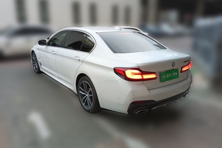 Used BMW 5 Series 2021 525Li M Sport Package Rear Left 45 Deg