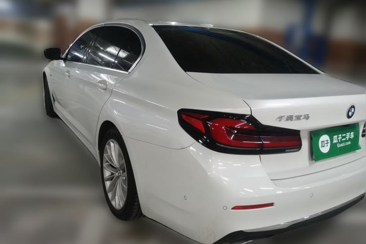 Used BMW 5 Series 2021 525Li M Sport Package Rear Left 45 Deg