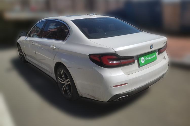Used BMW 5 Series 2021 Restyled 530Li Leading Edition Luxury Package Rear Left 45 Deg