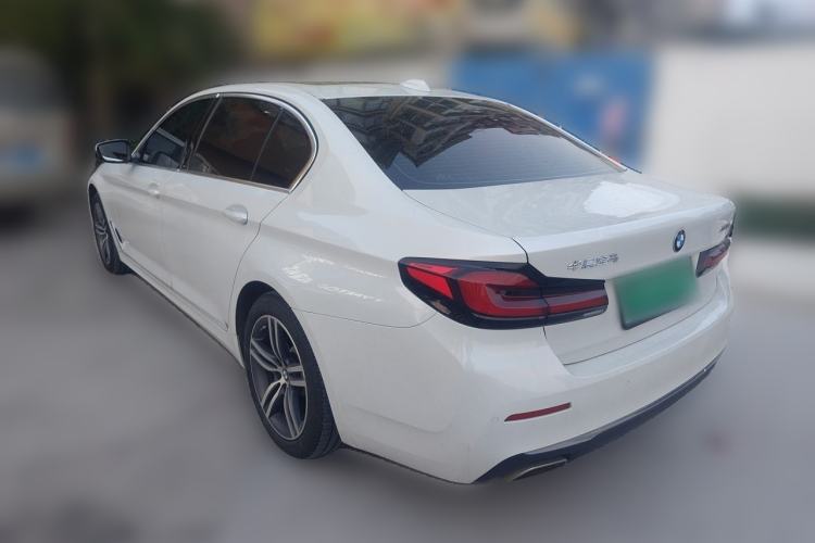 Used BMW 5 Series 2021 Updated 530Li Executive Luxury Package Rear Left 45 Deg