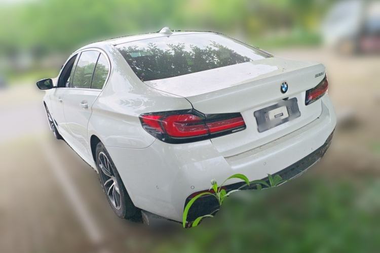 Used BMW 5 Series 2021 Facelifted 525Li M Sport Package Rear Left 45 Deg