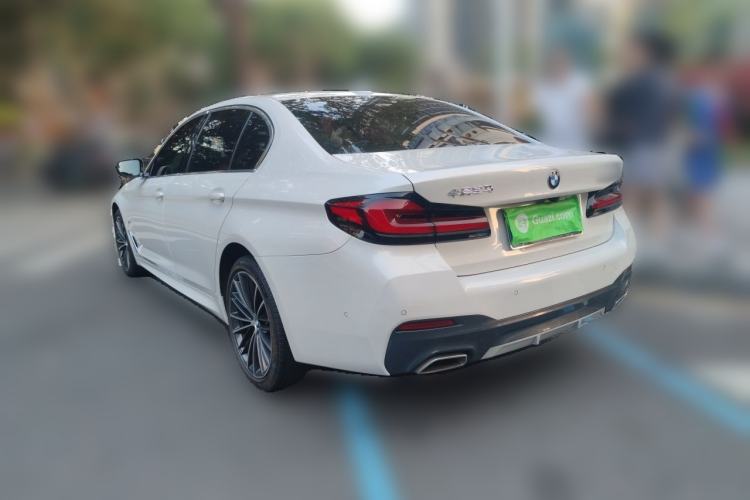 Used BMW 5 Series 2021 530Li xDrive M Sport Package Rear Left 45 Deg