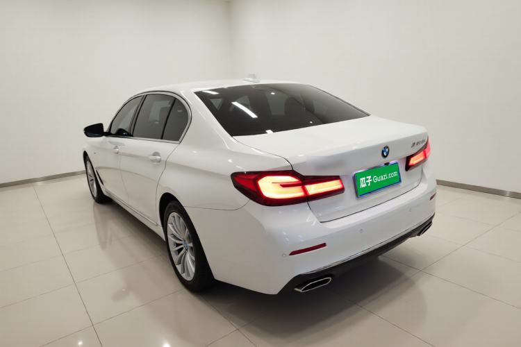 Used BMW 5 Series 2021 525Li Luxury Package Rear Left 45 Deg