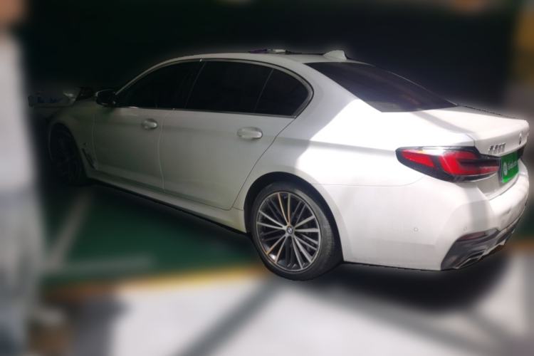 Used BMW 5 Series 2021 Facelifted 530Li Leading Edition M Sport Package Rear Left 45 Deg