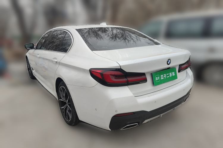 Used BMW 5 Series 2021 Restyled 530Li Luxury Edition M Sport Package Rear Left 45 Deg