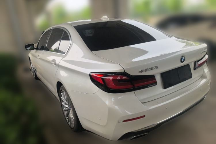 Used BMW 5 Series 2021 530Li Luxury Edition Premium Package Rear Left 45 Deg
