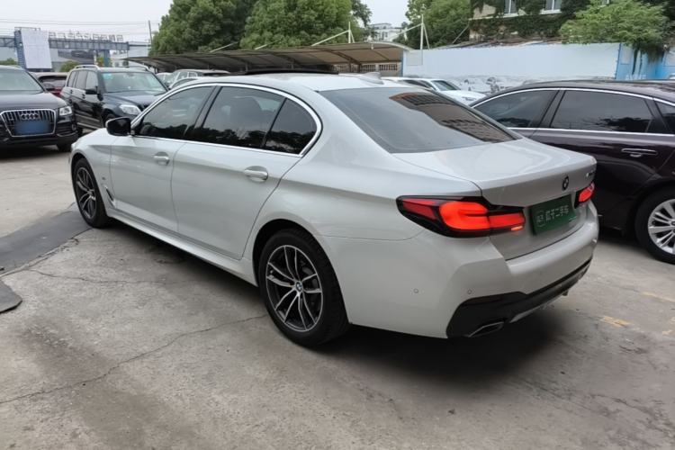Used BMW 5 Series 2021 525Li M Sport Package Rear Left 45 Deg