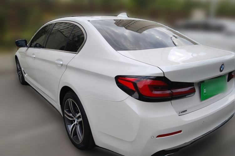 Used BMW 5 Series 2021 530Li xDrive Luxury Package Rear Left 45 Deg