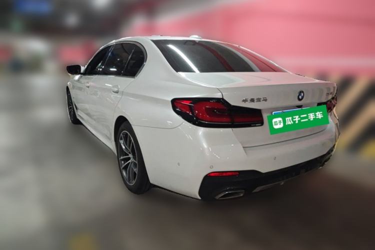 Used BMW 5 Series 2021 525Li M Sport Package Rear Left 45 Deg
