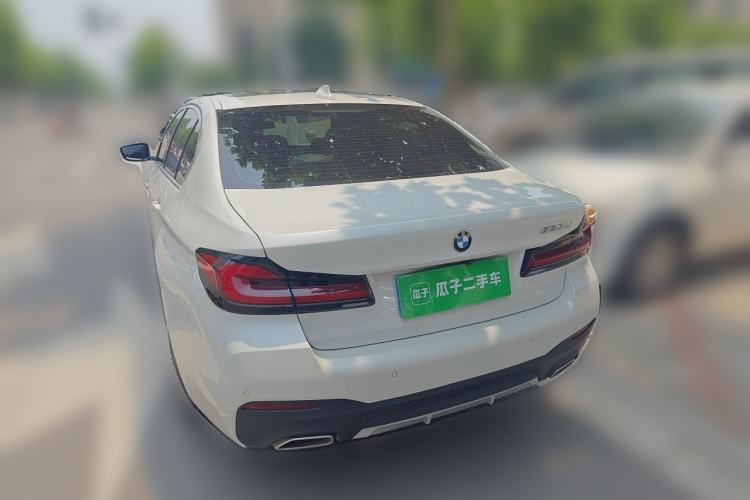 Used BMW 5 Series 2021 Facelifted 530Li Leading Edition M Sport Package Rear Left 45 Deg