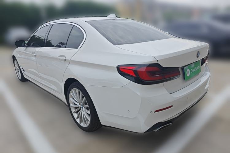 Used BMW 5 Series 2021 530Li Luxury Edition Premium Package Rear Left 45 Deg