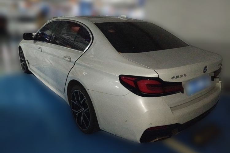 Used BMW 5 Series 2021 Restyled 530Li Luxury Edition M Sport Package Rear Left 45 Deg