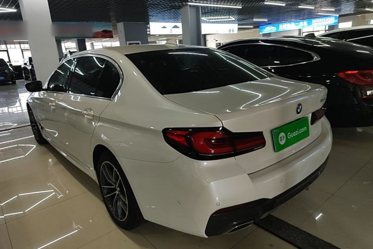 Used BMW 5 Series 2021 525Li M Sport Package Rear Left 45 Deg