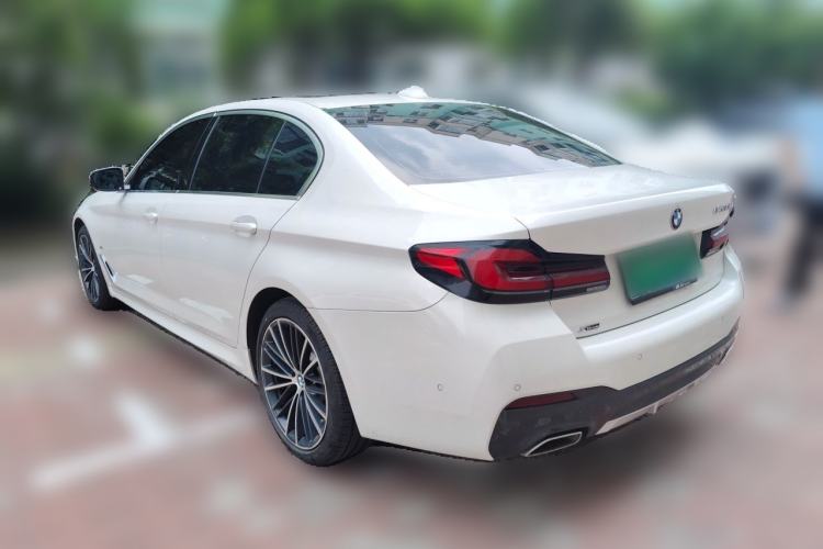 Used BMW 5 Series 2021 530Li xDrive M Sport Package Rear Left 45 Deg